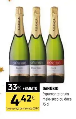 Coviran DANÚBIO Espumante bruto, meio-seco ou doce promoção
