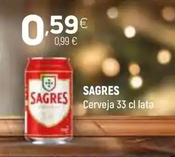 Coviran SAGRES Cerveja promoção