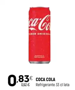Coviran COCA COLA Refrigerante lata promoção