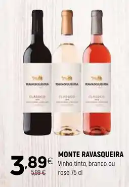 Coviran MONTE RAVASQUEIRA Vinho tinto, branco ou rosé promoção