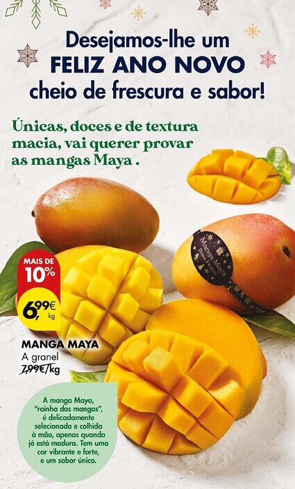 Pingo Doce Manga maya a granel promoção