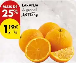 Pingo Doce Laranja a granel promoção