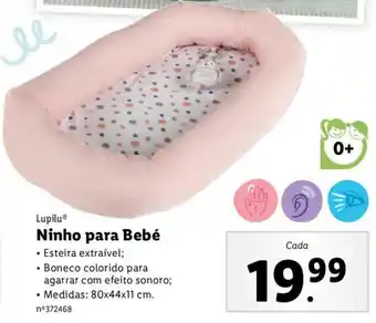 Lidl Lupilu Ninho para Bebé 80x44x11cm promoção