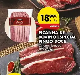 Pingo Doce Picanha de bovino especial pingo doce promoção
