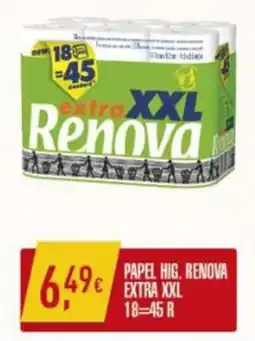 Miranda Supermercados Papel hig. renova extra xxl 18=45 r promoção