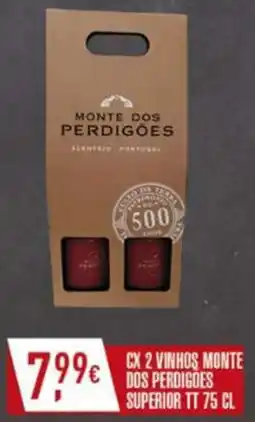 Miranda Supermercados Cx 2 vinhos monte dos perdigões superior tt promoção