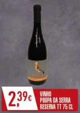 Miranda Supermercados Vinho poupa da serra reserva tt promoção