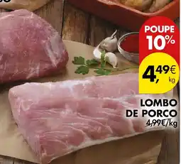 Pingo Doce Lombo de porco promoção