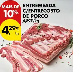 Pingo Doce Entremeada c/entrecosto de porco promoção