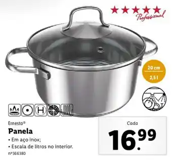 Lidl Ernesto Panela 20cm promoção