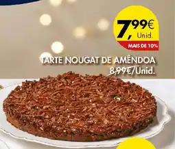 Pingo Doce Tarte nougat de amêndoa promoção