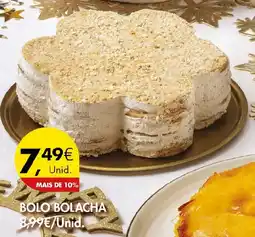 Pingo Doce Bolo bolacha promoção