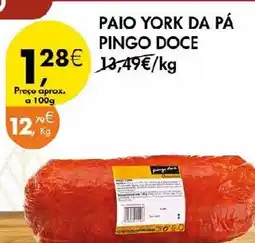 Pingo Doce Paio york da pá pingo doce promoção