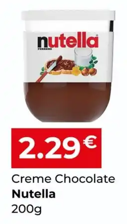 Miranda Supermercados Creme Chocolate Nutella promoção