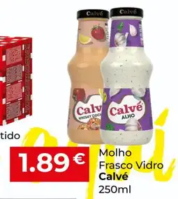 Miranda Supermercados Molho Frasco Vidro Calvé promoção