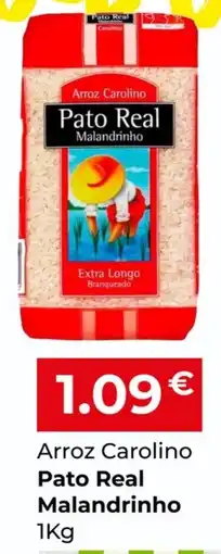 Miranda Supermercados Arroz Carolino Pato Real Malandrinho promoção