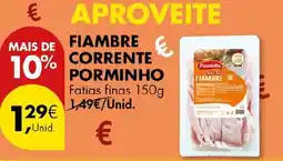 Pingo Doce Fiambre corrente porminho promoção