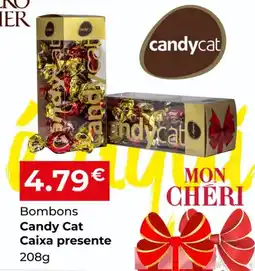 Miranda Supermercados Bombons Candy Cat Caixa presente promoção