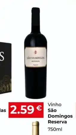 Miranda Supermercados Vinho São Domingos Reserva promoção