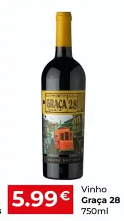 Miranda Supermercados Vinho Graça 28 promoção