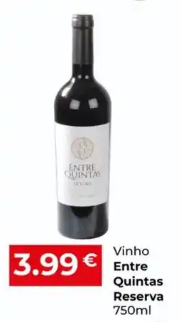 Miranda Supermercados Vinho Entre Quintas Reserva promoção
