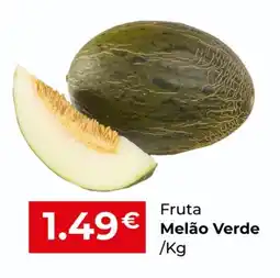 Miranda Supermercados Fruta Melão Verde promoção