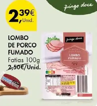 Pingo Doce LOMBO DE PORCO FUMADO promoção