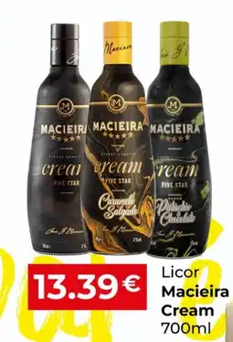 Miranda Supermercados Licor Macieira Cream promoção