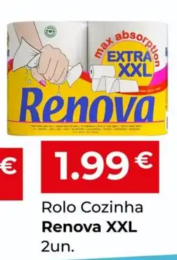 Miranda Supermercados Rolo Cozinha Renova XXL 2un. promoção