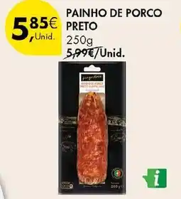 Pingo Doce Painho de porco preto promoção