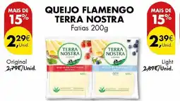 Pingo Doce Queijo flamengo terra nostra light promoção