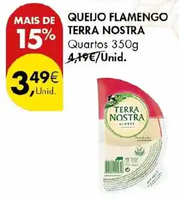 Pingo Doce Queijo flamengo terra nostra promoção