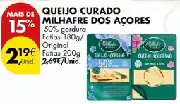 Pingo Doce Oqueijo curado milhafre dos açores promoção