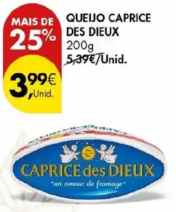 Pingo Doce Queijo caprice des dieux promoção