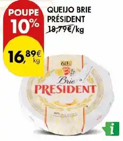Pingo Doce Queijo brie president promoção