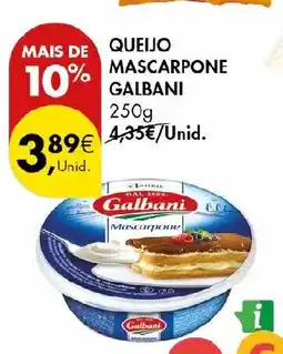 Pingo Doce Queijo mascarpone galbani promoção