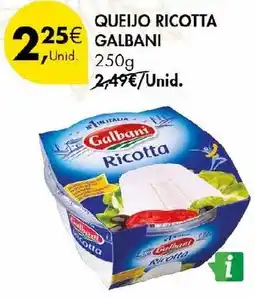 Pingo Doce Queijo ricotta galbani promoção