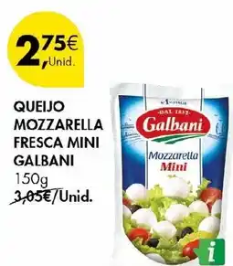 Pingo Doce Queijo mozzarella fresca mini galbani promoção
