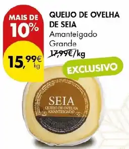 Pingo Doce Queijo de ovelha de seia promoção