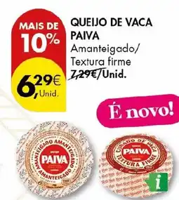 Pingo Doce Queijo de vaca paiva promoção