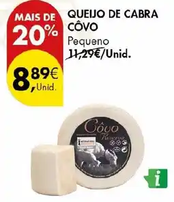 Pingo Doce Queijo de cabra covo promoção