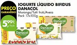 Pingo Doce Iogurte líquido bifidus danacol promoção