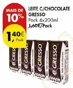 Pingo Doce Leite c/chocolate gresso promoção