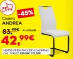 Conforama Cadeira ANDREA promoção