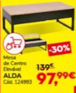 Conforama Mesa de Centro Elevável ALDA promoção