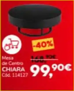 Conforama Mesa de Centro CHIARA promoção