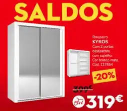 Conforama Roupeiro KYROS promoção