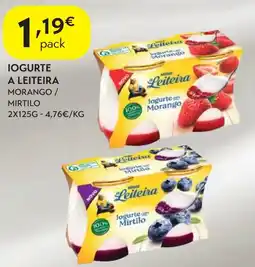 Spar Iogurte a leiteira promoção