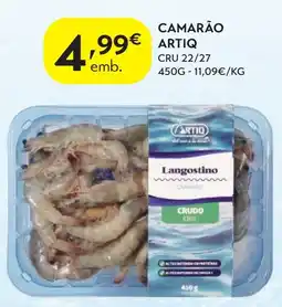 Spar Camarão artiq cru 22/47 promoção