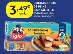 Spar Douradinhos de peixe capitão iglo promoção